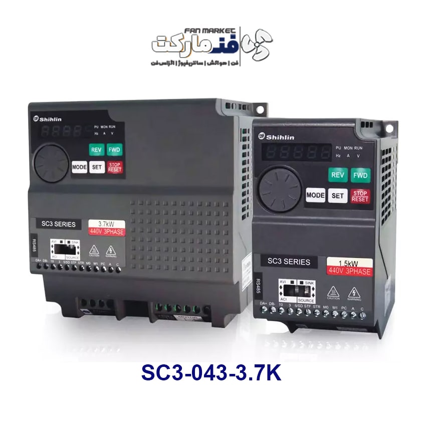 اینورتر شایلین 3.7 کیلووات سه فاز سری SC3 مدل SC3-043-3.7K